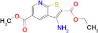 2-Ethyl 5-methyl 3-aminothieno[2,3-b]pyridine-2,5-dicarboxylate