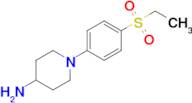 1-[4-(ethanesulfonyl)phenyl]piperidin-4-amine