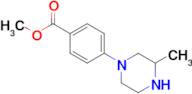 Methyl 4-(3-methylpiperazin-1-yl)benzoate
