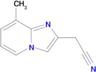 2-{8-methylimidazo[1,2-a]pyridin-2-yl}acetonitrile