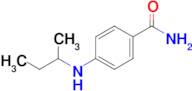 4-[(butan-2-yl)amino]benzamide