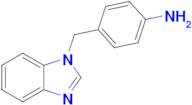 4-(1h-1,3-Benzodiazol-1-ylmethyl)aniline