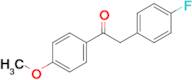 2-(4-Fluorophenyl)-1-(4-methoxyphenyl)ethan-1-one