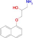 1-Amino-3-(naphthalen-1-yloxy)propan-2-ol