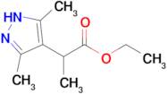 Ethyl 2-(3,5-dimethyl-1h-pyrazol-4-yl)propanoate