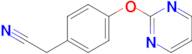 2-[4-(pyrimidin-2-yloxy)phenyl]acetonitrile