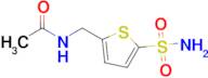 n-[(5-sulfamoylthiophen-2-yl)methyl]acetamide