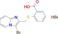 2-[({3-bromoimidazo[1,2-a]pyridin-2-yl}methyl)sulfanyl]benzoic acid hydrobromide