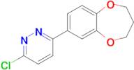 3-Chloro-6-(3,4-dihydro-2h-1,5-benzodioxepin-7-yl)pyridazine