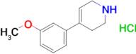 4-(3-Methoxyphenyl)-1,2,3,6-tetrahydropyridine hydrochloride