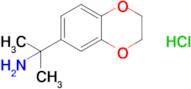 2-(2,3-dihydro-1,4-benzodioxin-6-yl)propan-2-amine hydrochloride