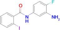 n-(3-Amino-4-fluorophenyl)-2-iodobenzamide