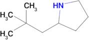 2-(2,2-Dimethylpropyl)pyrrolidine