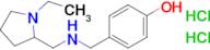 4-({[(1-ethylpyrrolidin-2-yl)methyl]amino}methyl)phenol dihydrochloride