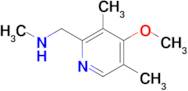 [(4-methoxy-3,5-dimethylpyridin-2-yl)methyl](methyl)amine