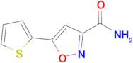 5-(Thiophen-2-yl)-1,2-oxazole-3-carboxamide