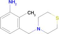 2-Methyl-3-(thiomorpholin-4-ylmethyl)aniline