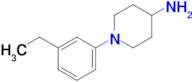 1-(3-Ethylphenyl)piperidin-4-amine