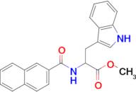 Methyl 3-(1h-indol-3-yl)-2-(naphthalen-2-ylformamido)propanoate