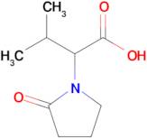 3-Methyl-2-(2-oxopyrrolidin-1-yl)butanoic acid