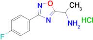 1-[3-(4-fluorophenyl)-1,2,4-oxadiazol-5-yl]Ethylamine hydrochloride