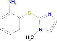 2-[(1-methyl-1h-imidazol-2-yl)sulfanyl]aniline