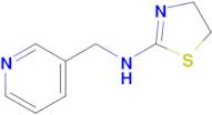 n-(Pyridin-3-ylmethyl)-4,5-dihydro-1,3-thiazol-2-amine