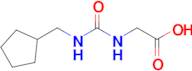 2-{[(cyclopentylmethyl)carbamoyl]amino}acetic acid