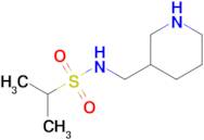 n-(Piperidin-3-ylmethyl)propane-2-sulfonamide