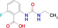 2-[(ethylcarbamoyl)amino]-6-fluorobenzoic acid