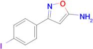 3-(4-Iodophenyl)-1,2-oxazol-5-amine