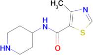 4-Methyl-n-(piperidin-4-yl)-1,3-thiazole-5-carboxamide