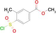 Methyl 4-(chlorosulfonyl)-3-methylbenzoate