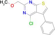 4-Chloro-2-(methoxymethyl)-5-phenylthieno[2,3-d]pyrimidine