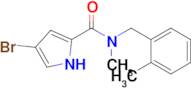 4-Bromo-n-methyl-n-[(2-methylphenyl)methyl]-1h-pyrrole-2-carboxamide