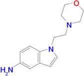 1-[2-(morpholin-4-yl)ethyl]-1h-indol-5-amine