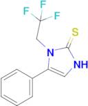 5-phenyl-1-(2,2,2-trifluoroethyl)-2,3-dihydro-1H-imidazole-2-thione