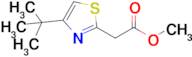 Methyl 2-(4-tert-butyl-1,3-thiazol-2-yl)acetate