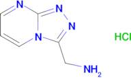 [1,2,4]triazolo[4,3-a]pyrimidin-3-ylmethanamine hydrochloride