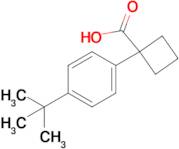 1-(4-Tert-butylphenyl)cyclobutane-1-carboxylic acid