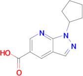 1-Cyclopentyl-1h-pyrazolo[3,4-b]pyridine-5-carboxylic acid