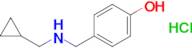 4-{[(cyclopropylmethyl)amino]methyl}phenol hydrochloride