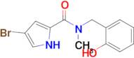 4-Bromo-n-[(2-hydroxyphenyl)methyl]-n-methyl-1h-pyrrole-2-carboxamide