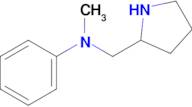 n-Methyl-n-[(pyrrolidin-2-yl)methyl]aniline