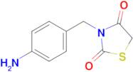 3-[(4-aminophenyl)methyl]-1,3-thiazolidine-2,4-dione