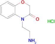 4-(2-Aminoethyl)-3,4-dihydro-2h-1,4-benzoxazin-3-one hydrochloride