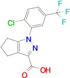 1-[2-chloro-5-(trifluoromethyl)phenyl]-1h,4h,5h,6h-cyclopenta[c]pyrazole-3-carboxylic acid