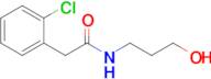 2-(2-Chlorophenyl)-n-(3-hydroxypropyl)acetamide