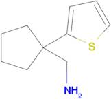 [1-(thiophen-2-yl)cyclopentyl]methanamine