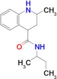 n-(Butan-2-yl)-2-methyl-1,2,3,4-tetrahydroquinoline-4-carboxamide